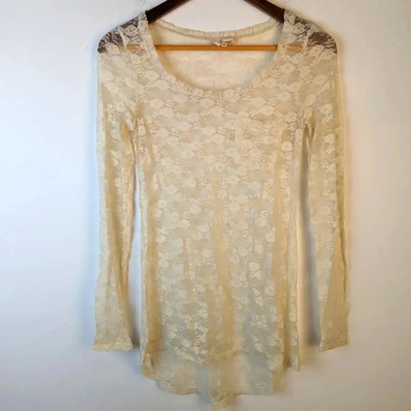 Lace Sheer Top - Medium - Picture 2 of 6